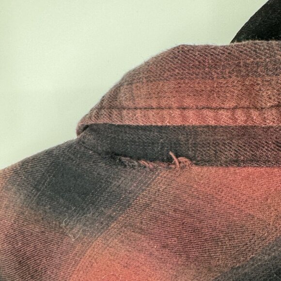 Cody James Men's flannel Plaid Print Long Sleeve Snap Work Shirt Men’s size XL m - Picture 9 of 9